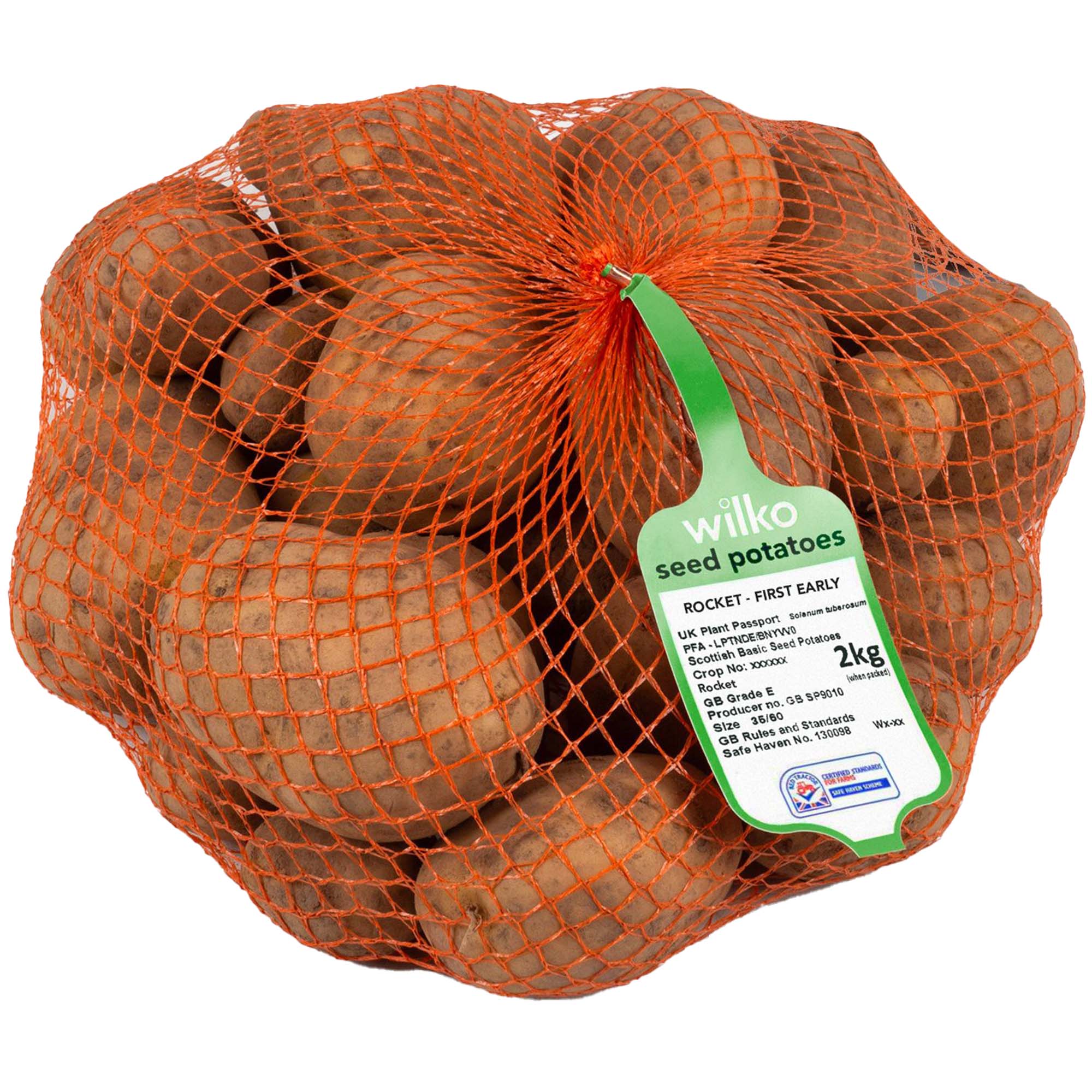 wilko Rocket First Early Seed Potatoes 2kg Image 2