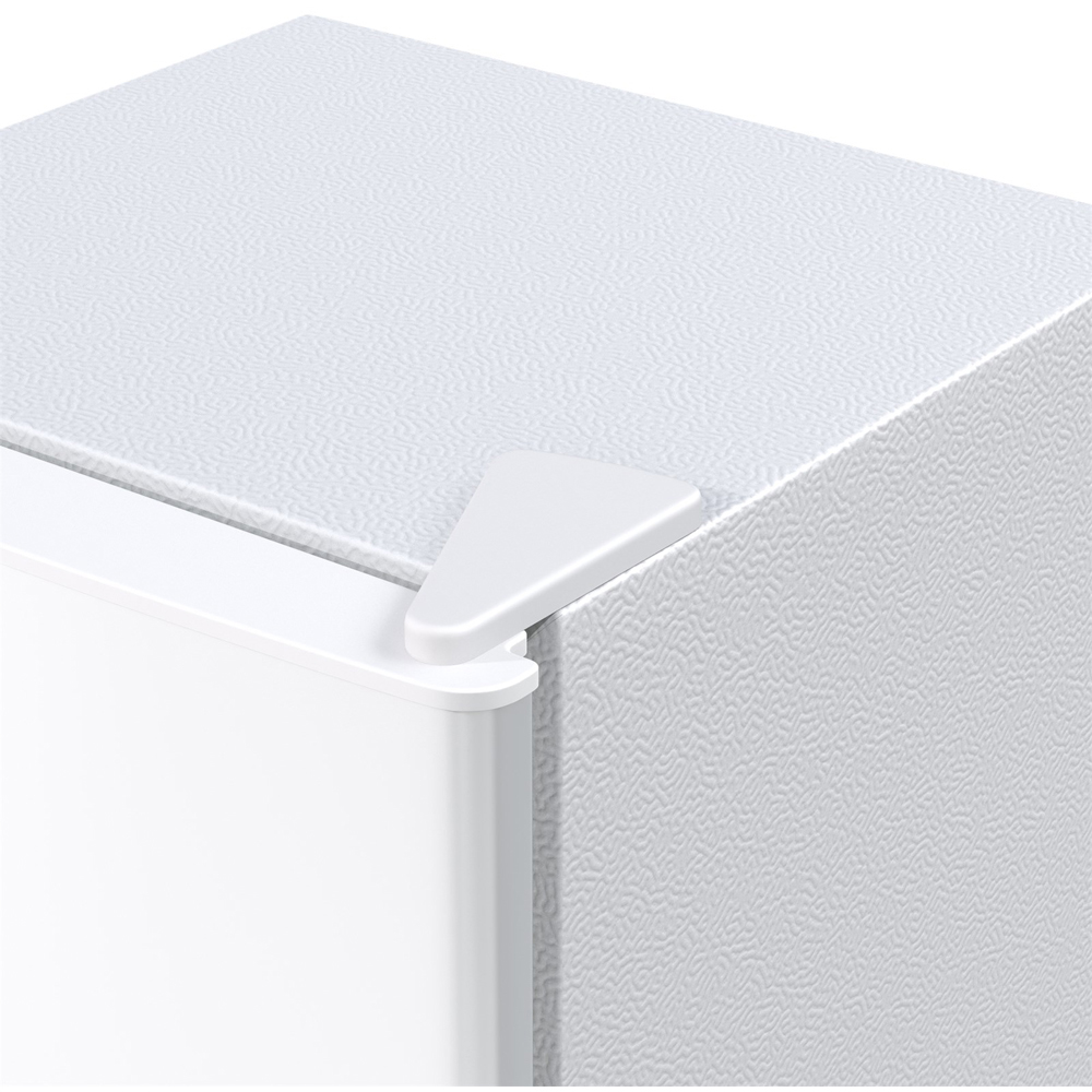 Airoa EK110056 White 51L Freestanding Top Freezer Fridge with Dual Zones Image 5