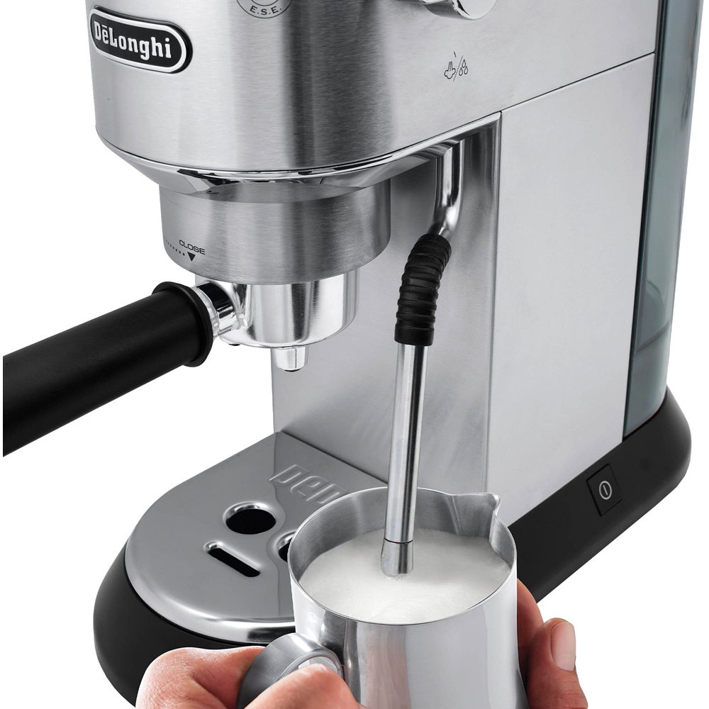 De'Longhi Dedica Arte DL0885 Silver Manual Coffee Machine Image 4
