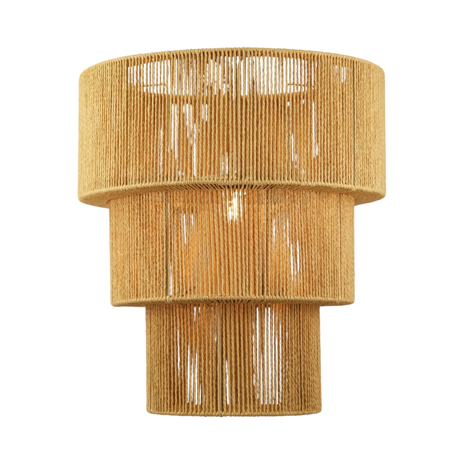 3 Tier Rope Shade Brown Image 3