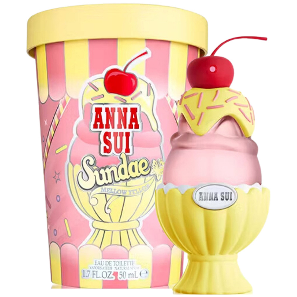 Anna Sui Sundae Mellow Yellow Women Eau De Toilette Spray 50ml Image 2