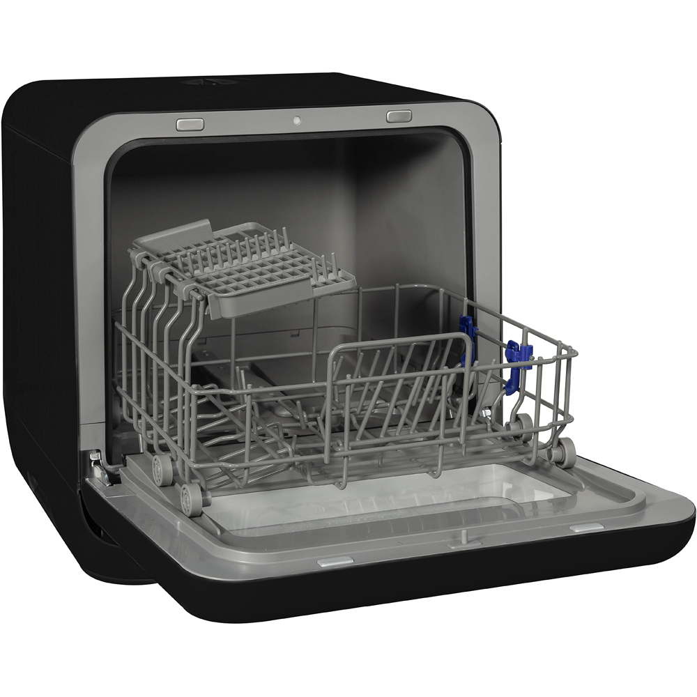 Russell Hobbs RH2TTDW0D1B Black 2 Place Setting Table Top Dishwasher Image 4