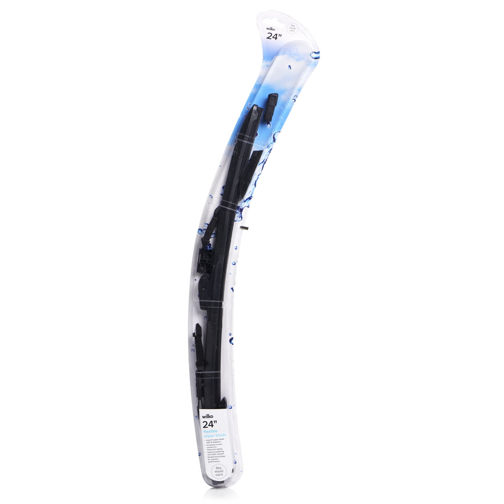 Wilko 24 inch Flexible Frameless Wiper Blade Image