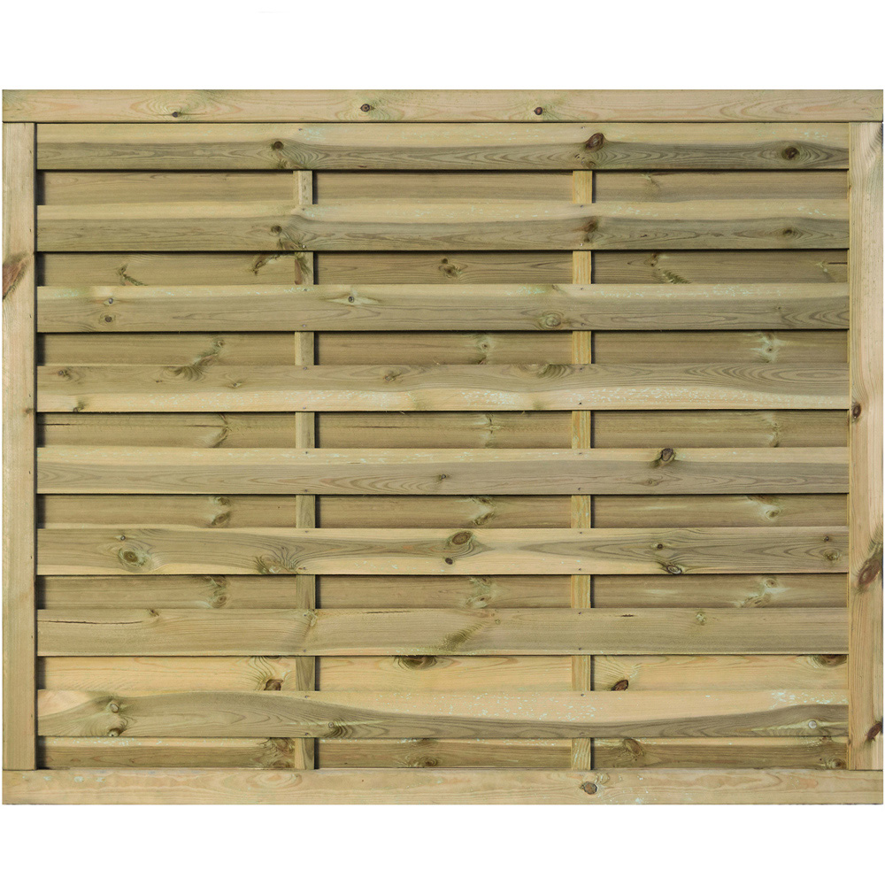 Rowlinson Gresty Pressure Treated Screen 6 x 6ft Image 1