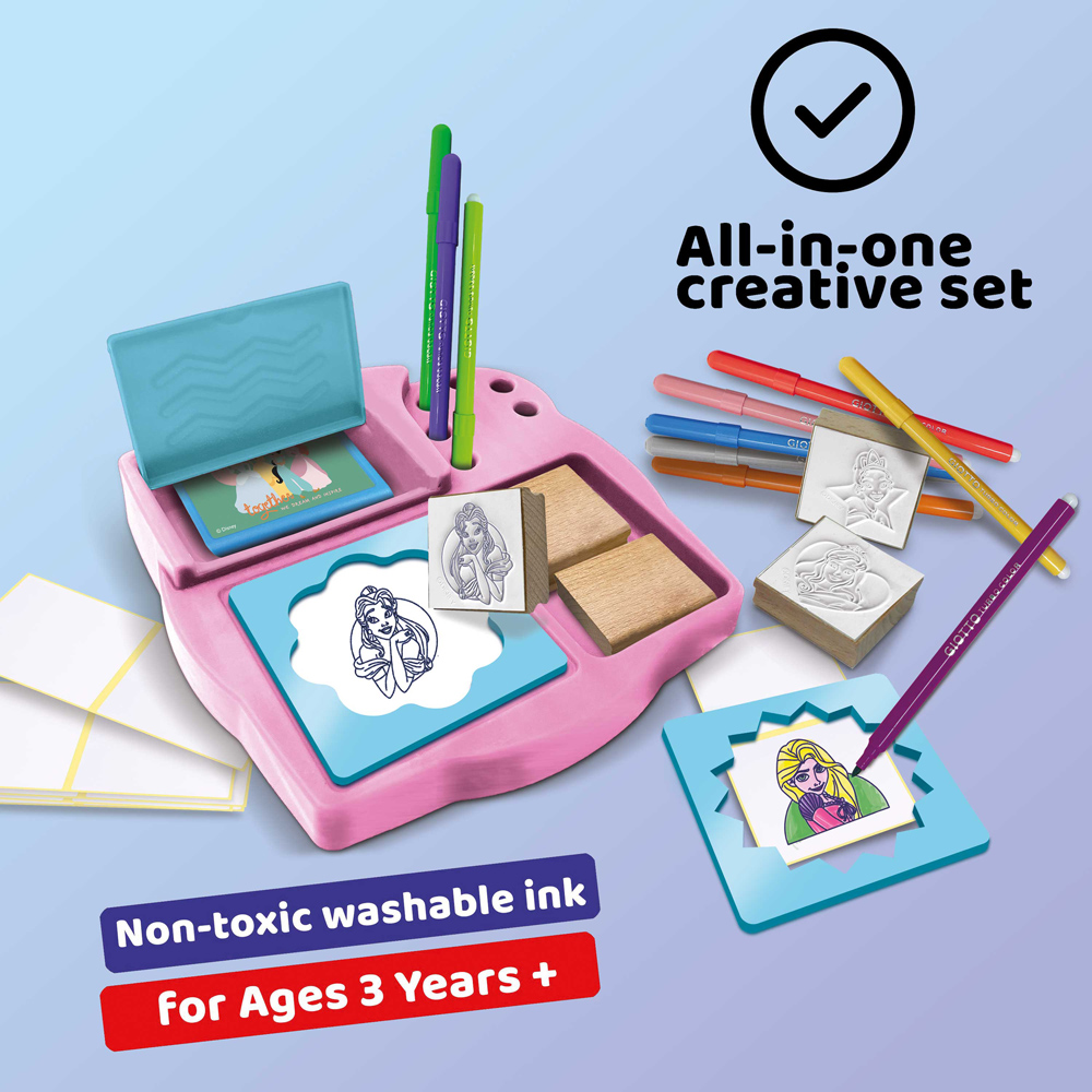 Multiprint Disney Princess Kids Sticker Machine Set Image 3