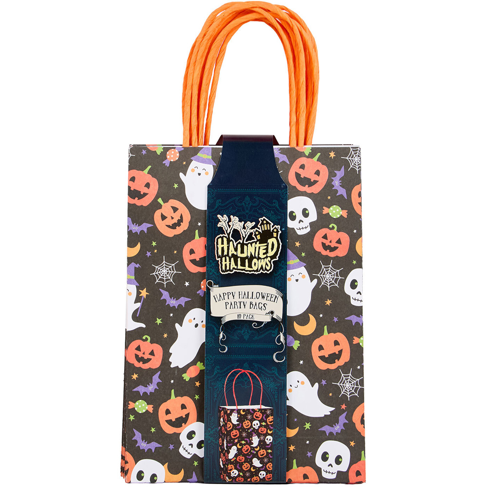 Pack of 10 Halloween Party Bags Image 7