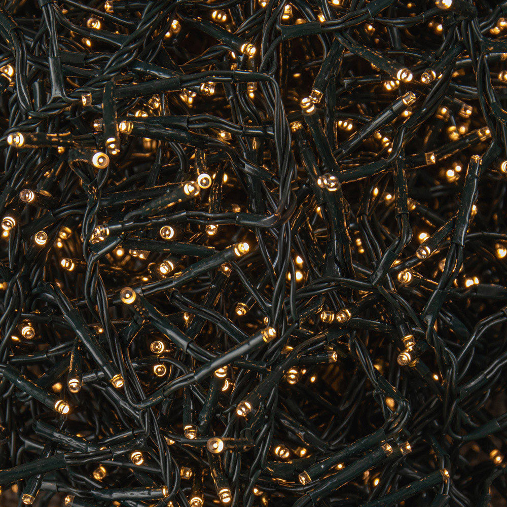 Samuel Alexander 1440 Warm White LED Christmas Cluster Light 18.5m Image 8