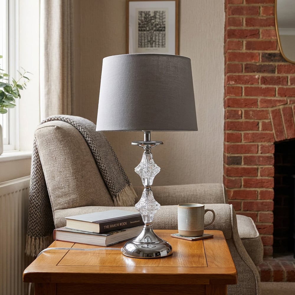 Mila Crystal Table Lamp Image 3