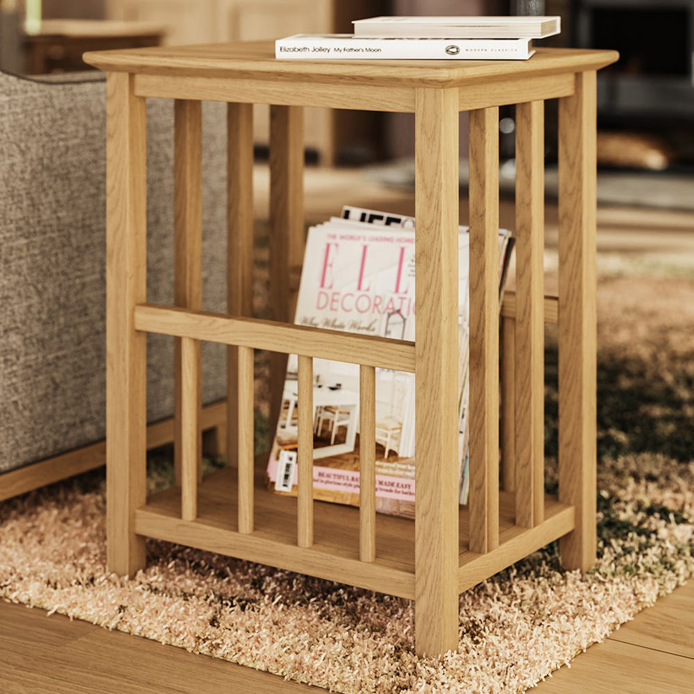 FWStyle Taberno Oak Magazine Table Image 1