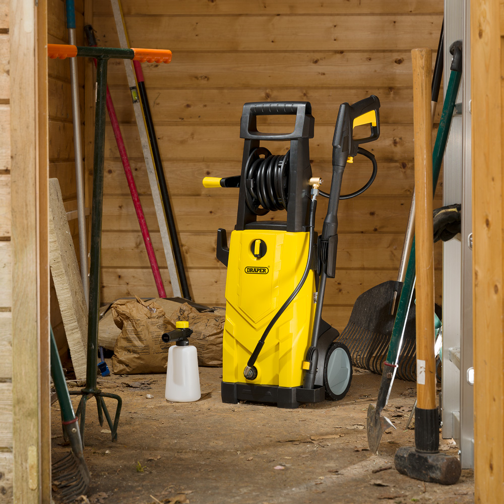 Draper 03096 Yellow Pressure Washer 2200W Image 3