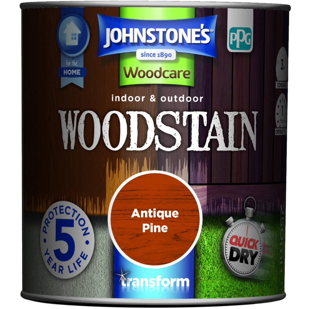 Jonhstones Antique Pine Woodstain 250ml Image 2