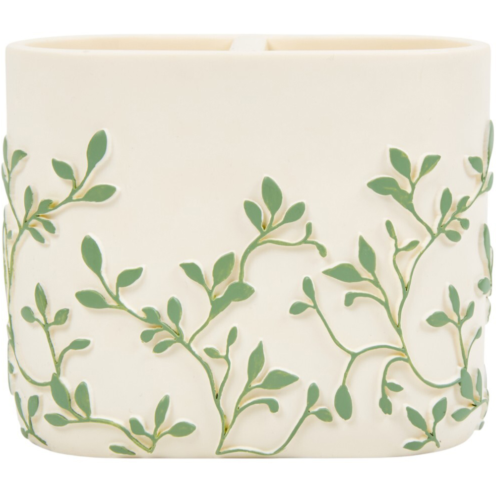 Sage Botanical Toothbrush Holder Image 4