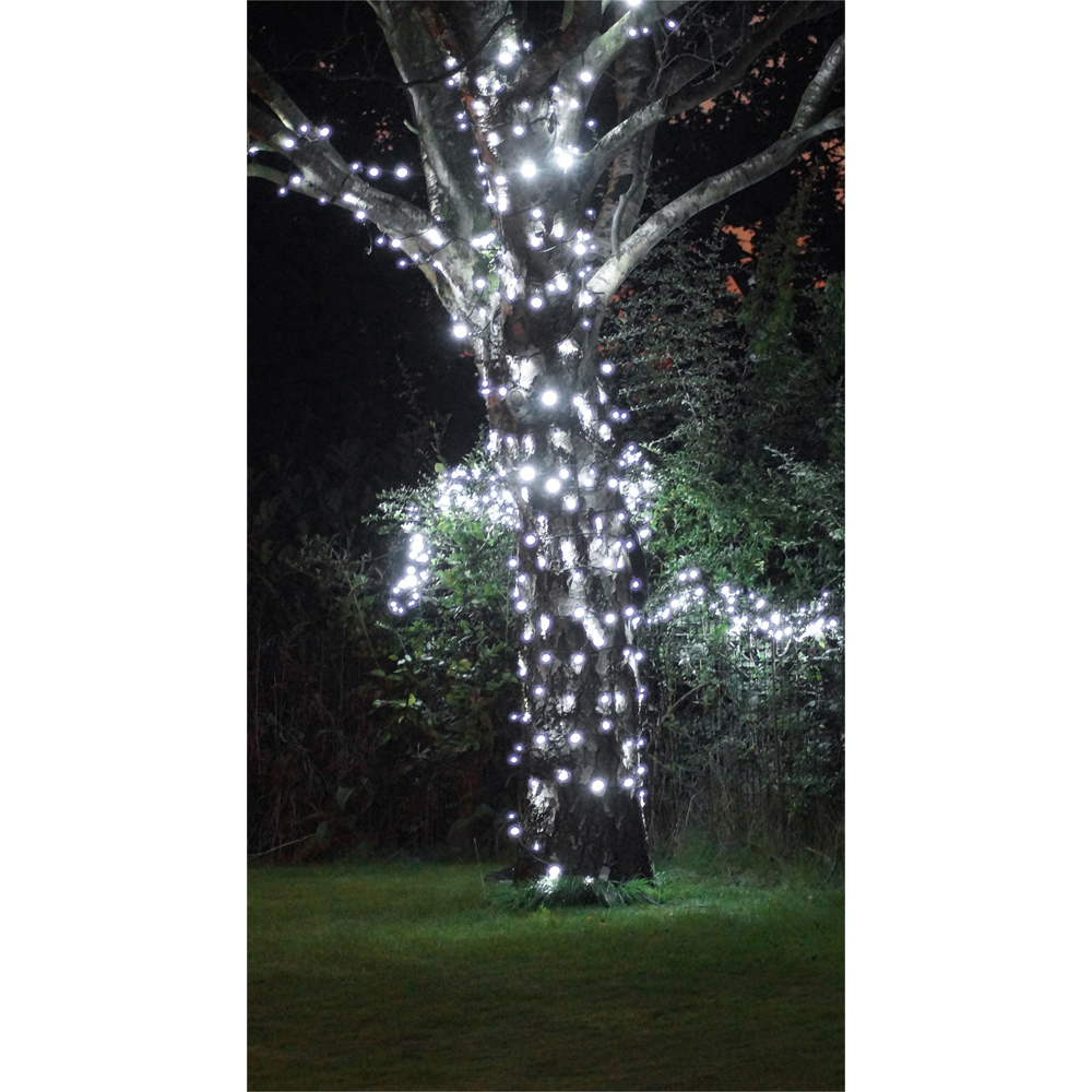Eagle Connect Cool White LED Black String Light 100m Image 4