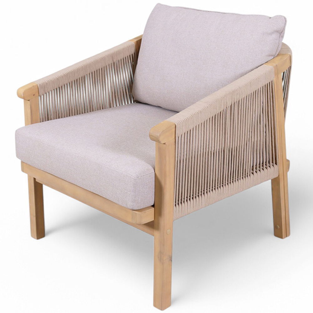 Royalcraft Roma 4 Seater Double Lounge Set with Coffee Table Image 5