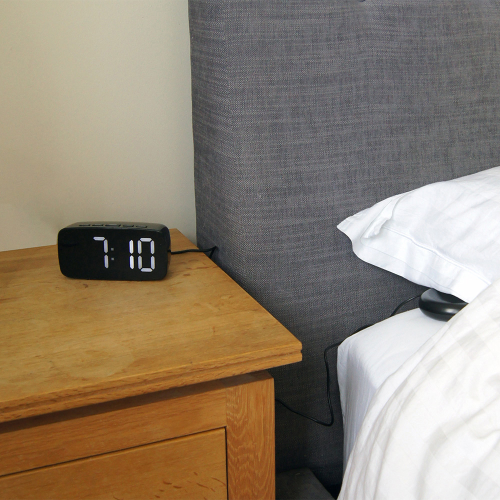 Lifemax Big Digit Clock with Vibration Alarm Pad Image 2