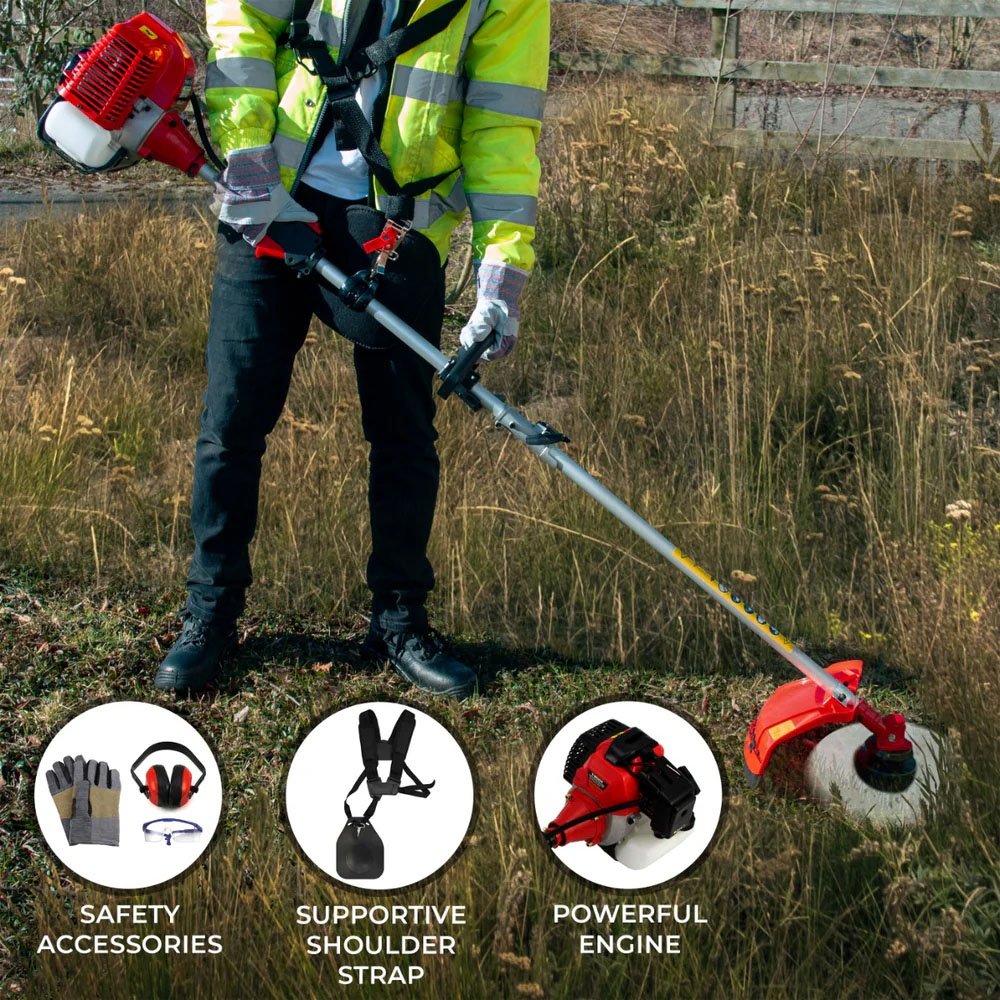 T-Mech 5 in 1 Garden Cutter Multi Tool 52cc Image 4
