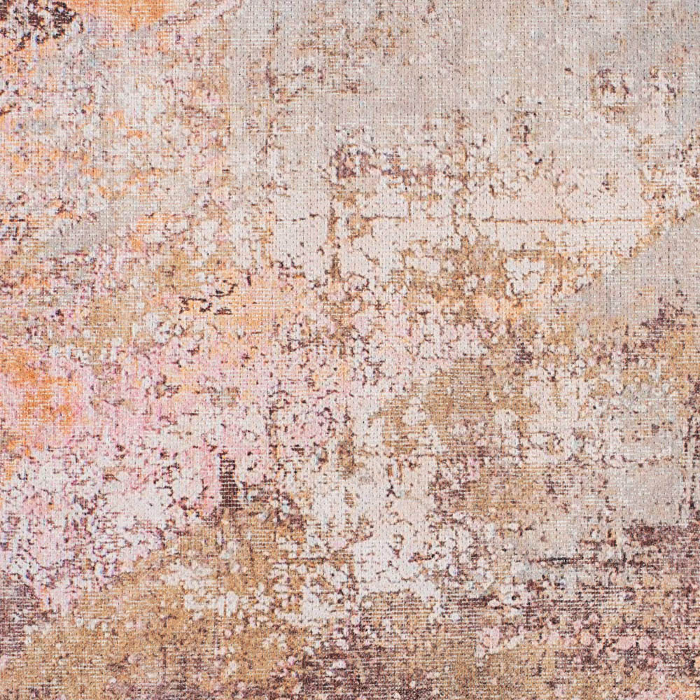 Kukoon Carrie Multicolour Flat Distressed Rug 180 x180cm Image 5