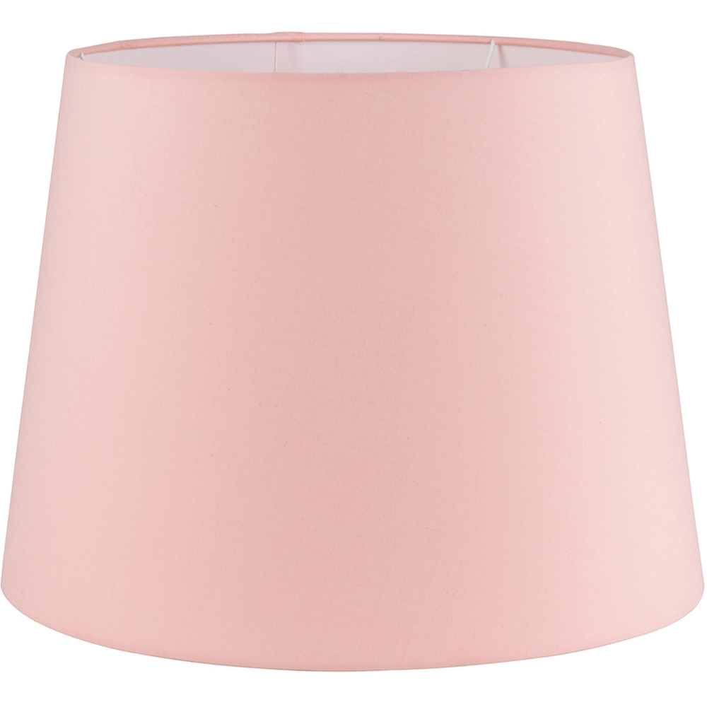 ValueLights Aspen Dusky Pink Tapered Lamp Shade XL Image 1