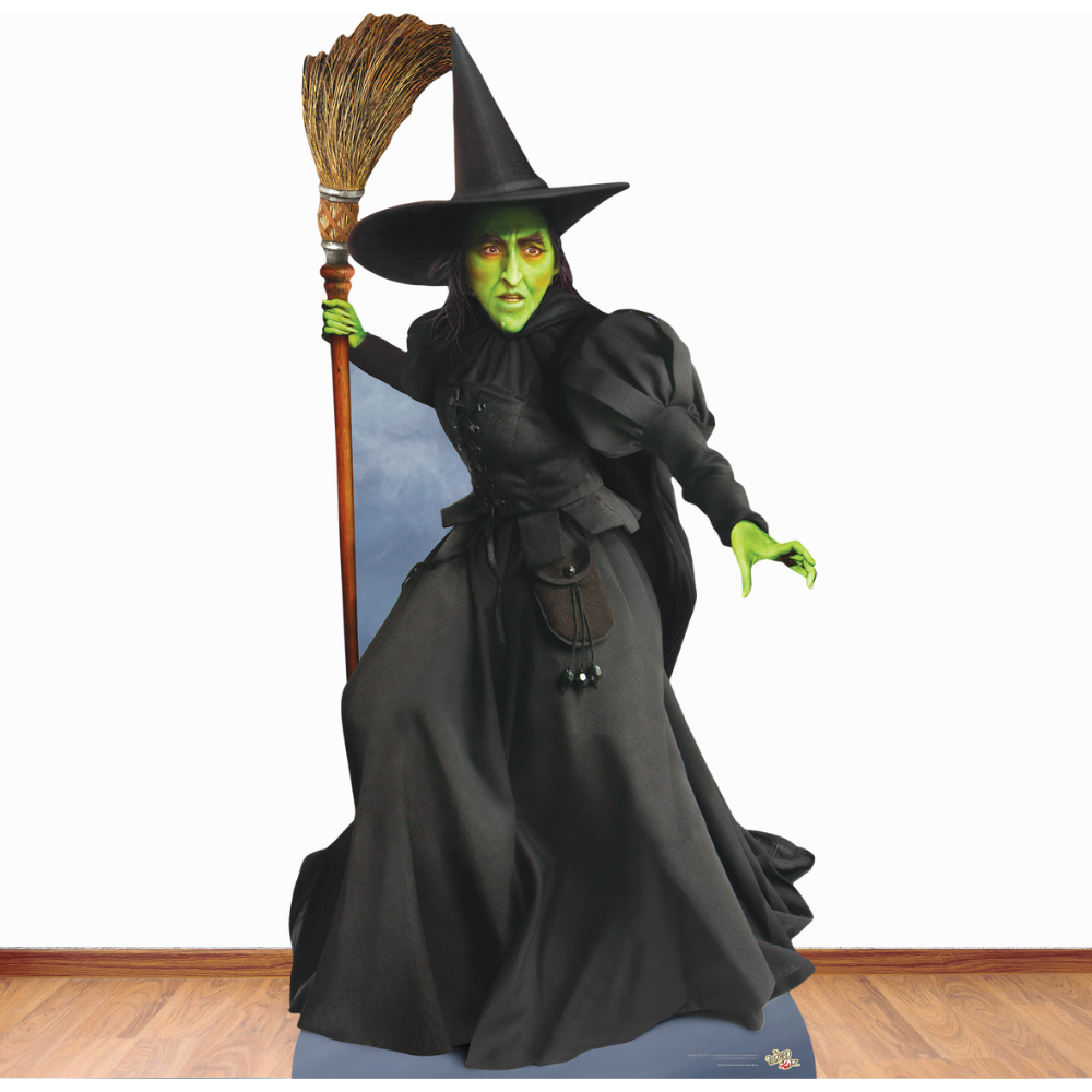 Star Cutouts Wicked Witch West Wizard Of Oz Cardboard Cutout 6.1ft Image 3