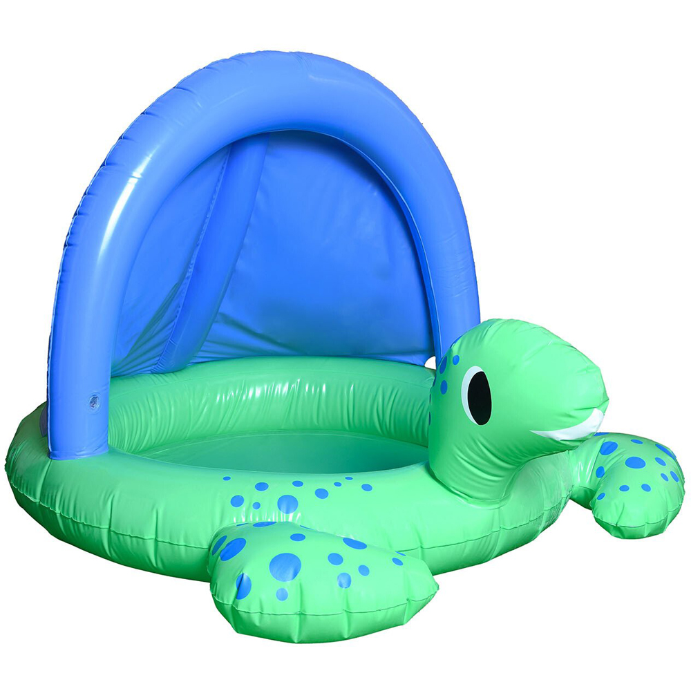 Baby Turtle Pool Green and Blue Image 1
