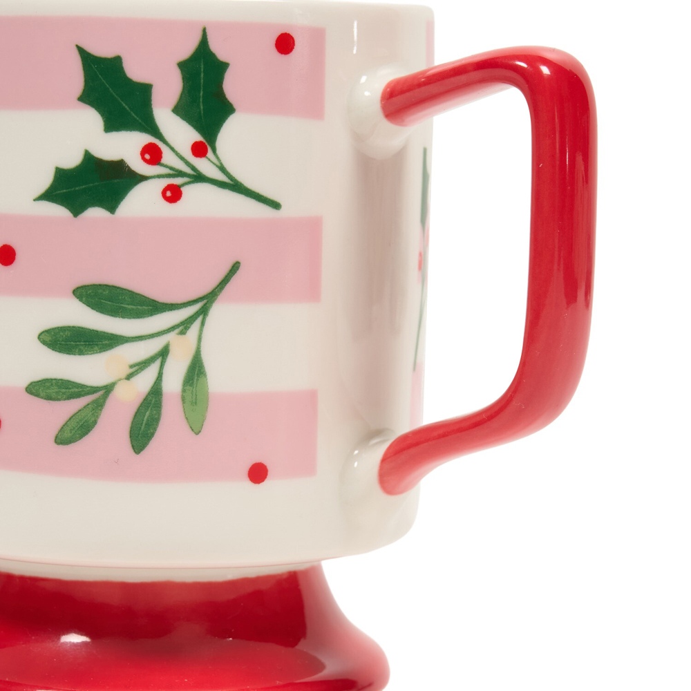 Xmas Scene Footed Mug Image 5