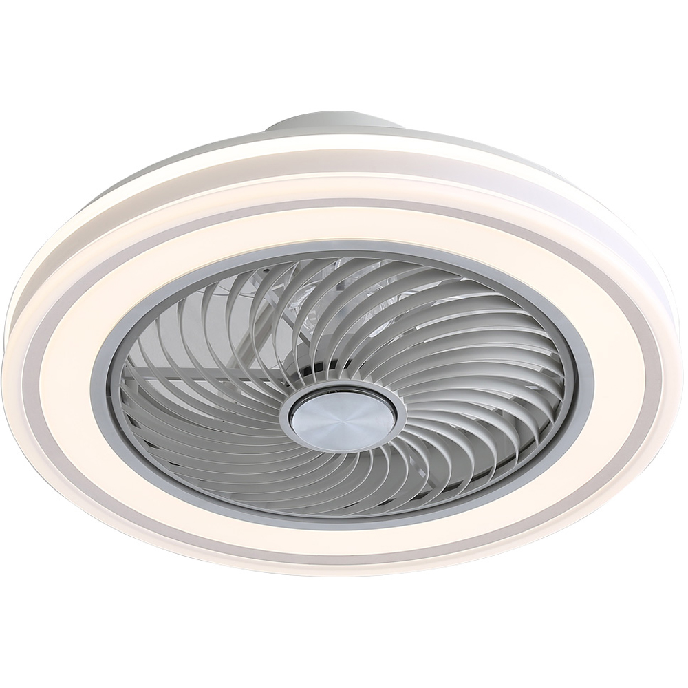 Living and Home Acrylic LED Ceiling Fan Light 21 inch Image 1