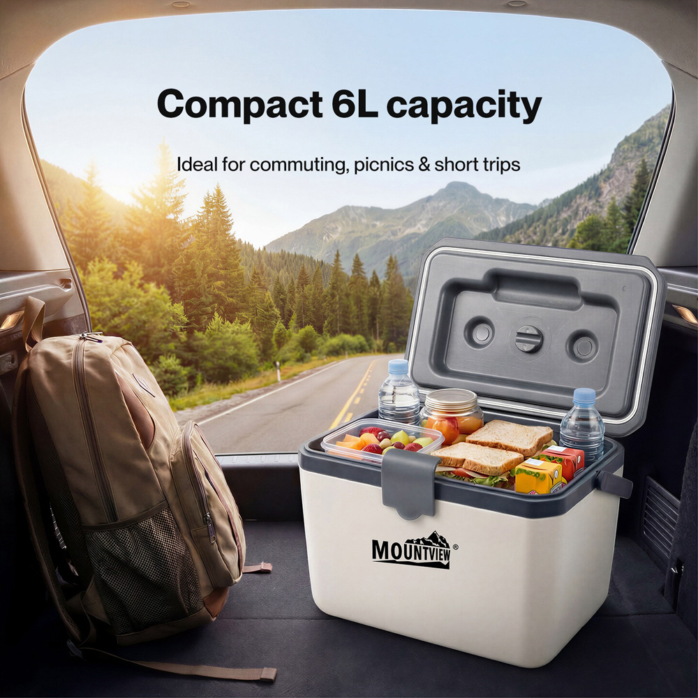 Mountview White Portable Cool Box 6L Image 4
