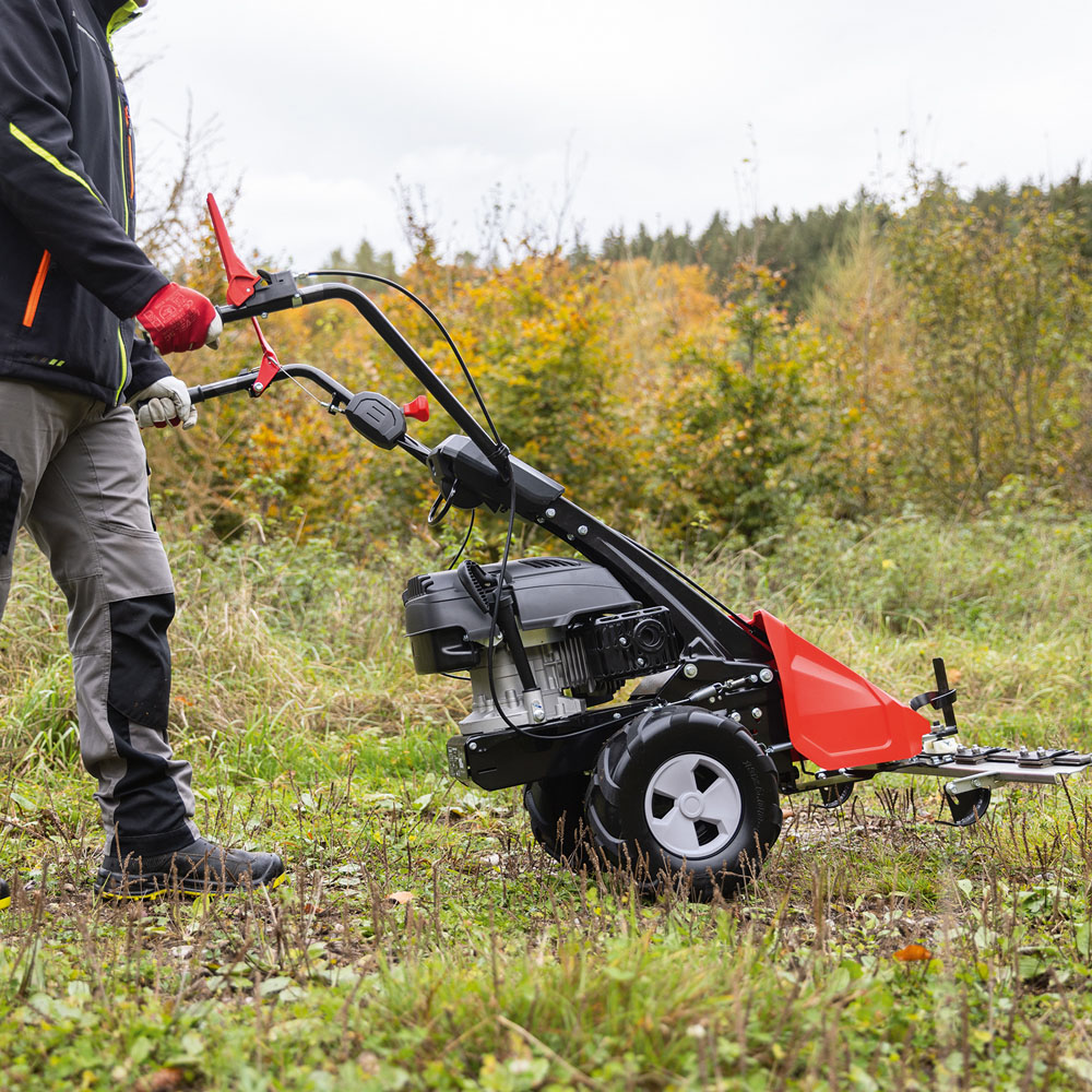 Scheppach BMS196-88 5.7HP Petrol Sickle Bar Mower Image 4