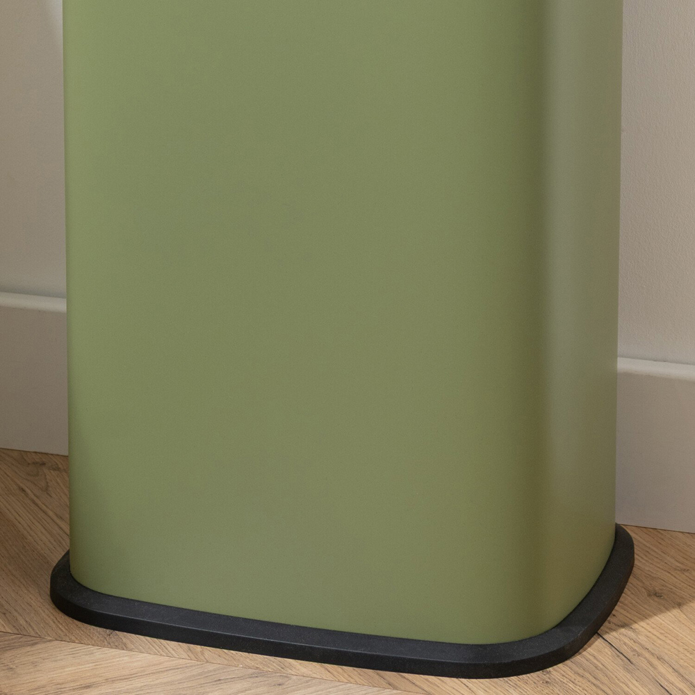 40L Push Bar Bin Olive Image 4