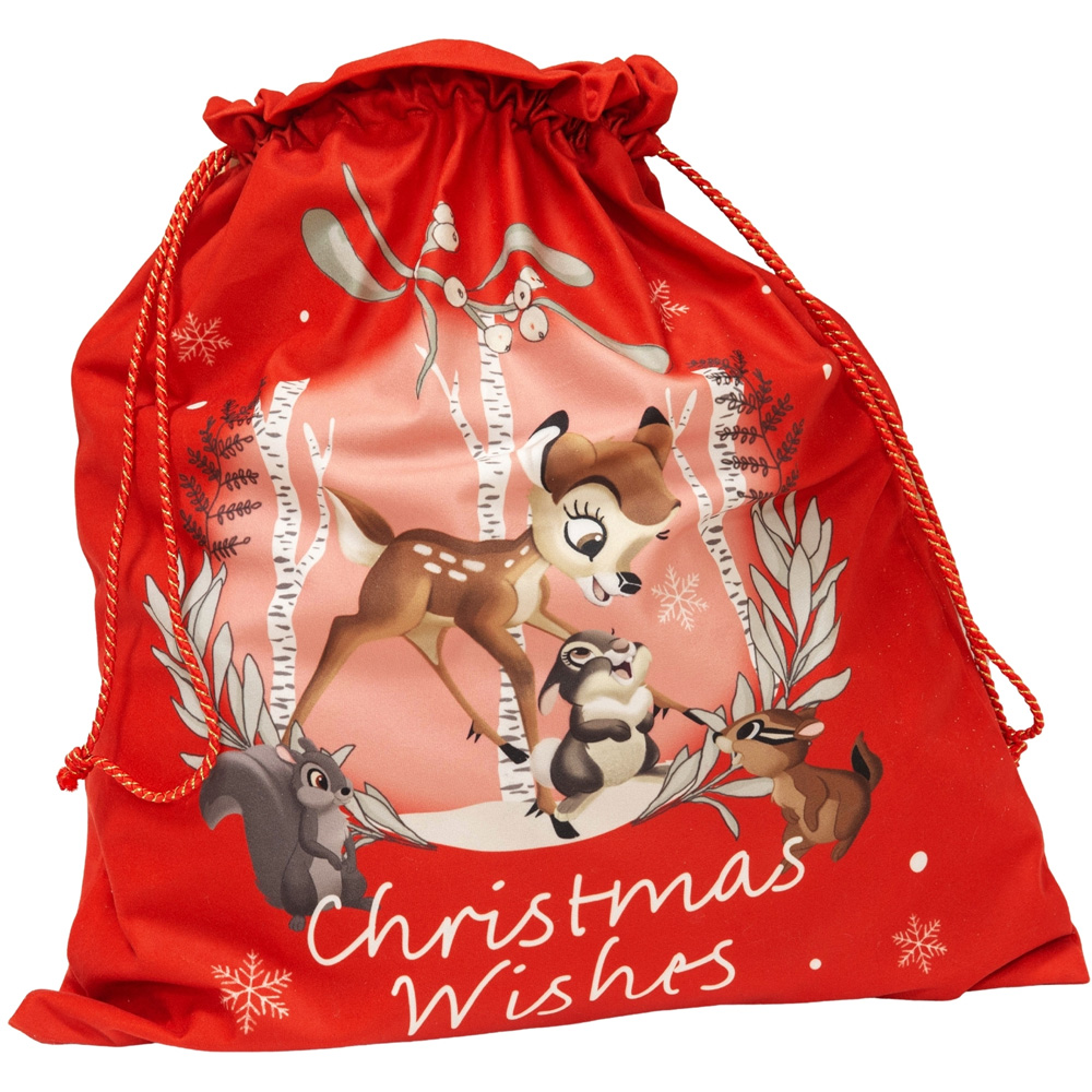 Disney Bambi Christmas Wishes Gift Sack Image 1