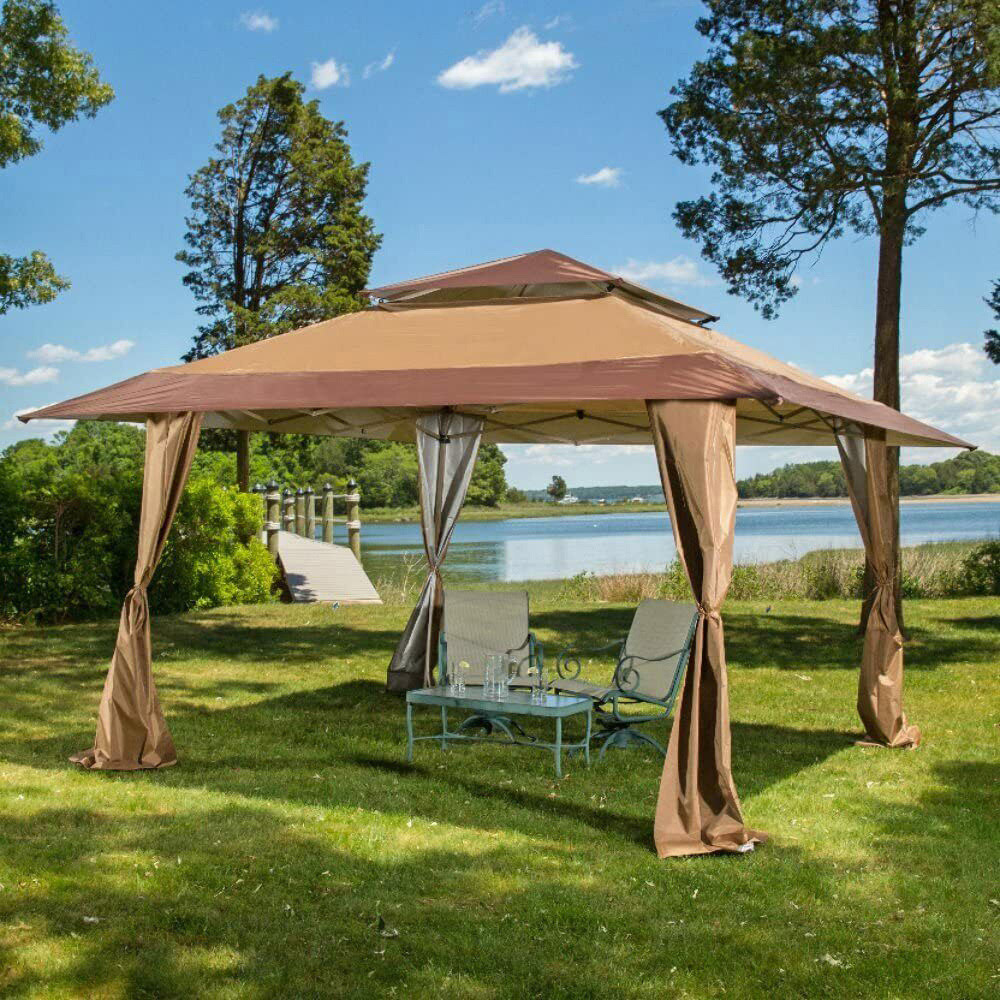 Maximus Royale 4 x 4m Height Adjustable Pop Up Gazebo Image 1