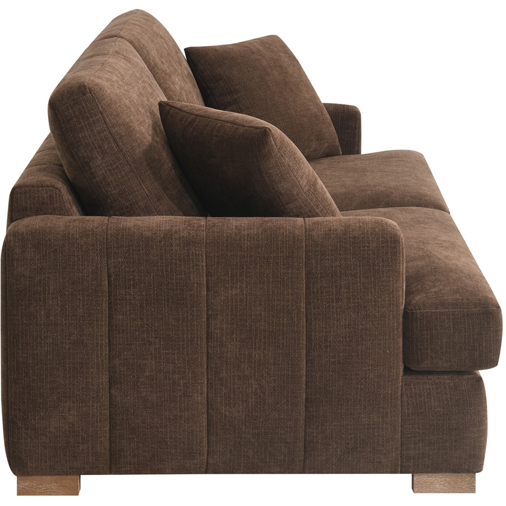 Arden Sofa Brown 2 Seater Image 4