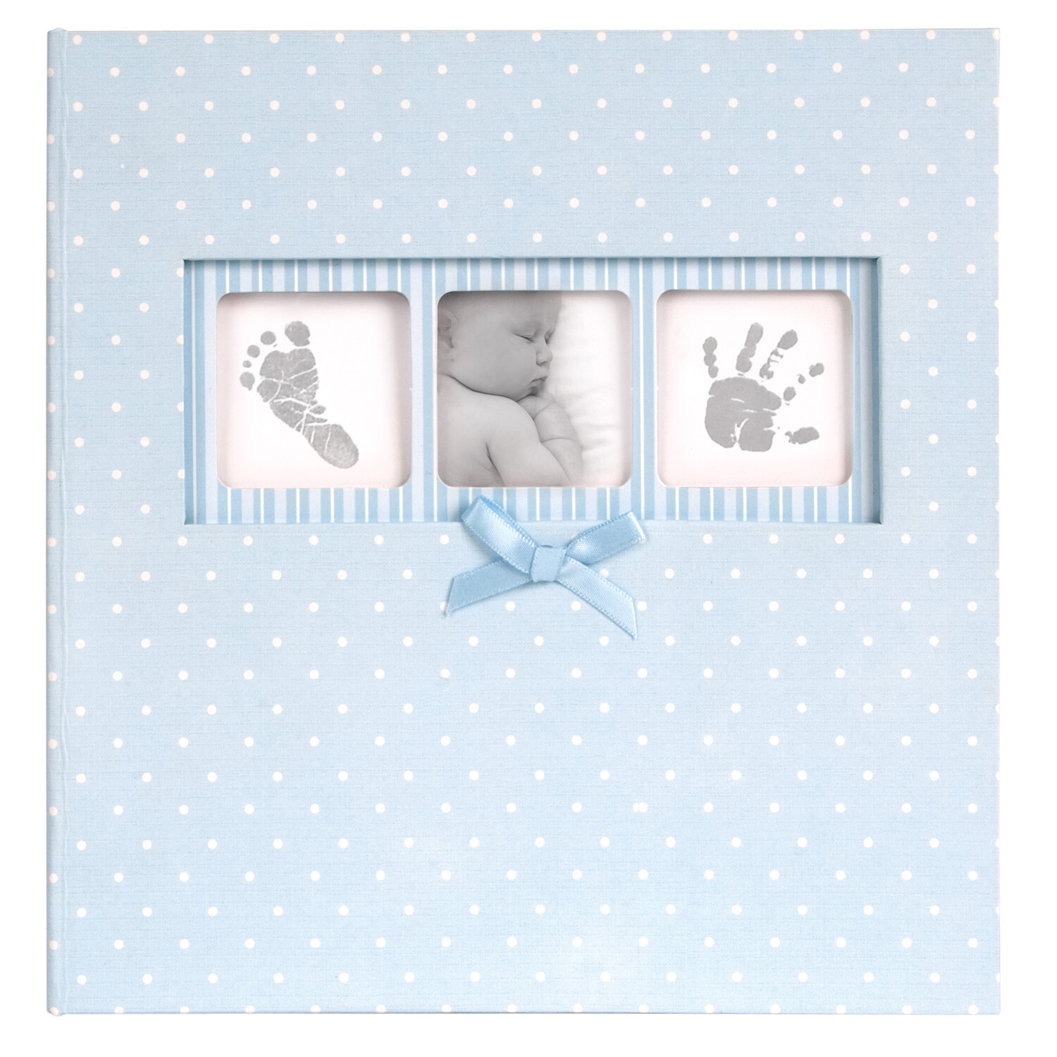 Baby Polka Dot Slip-In Memo Album - Baby Blue Image 1
