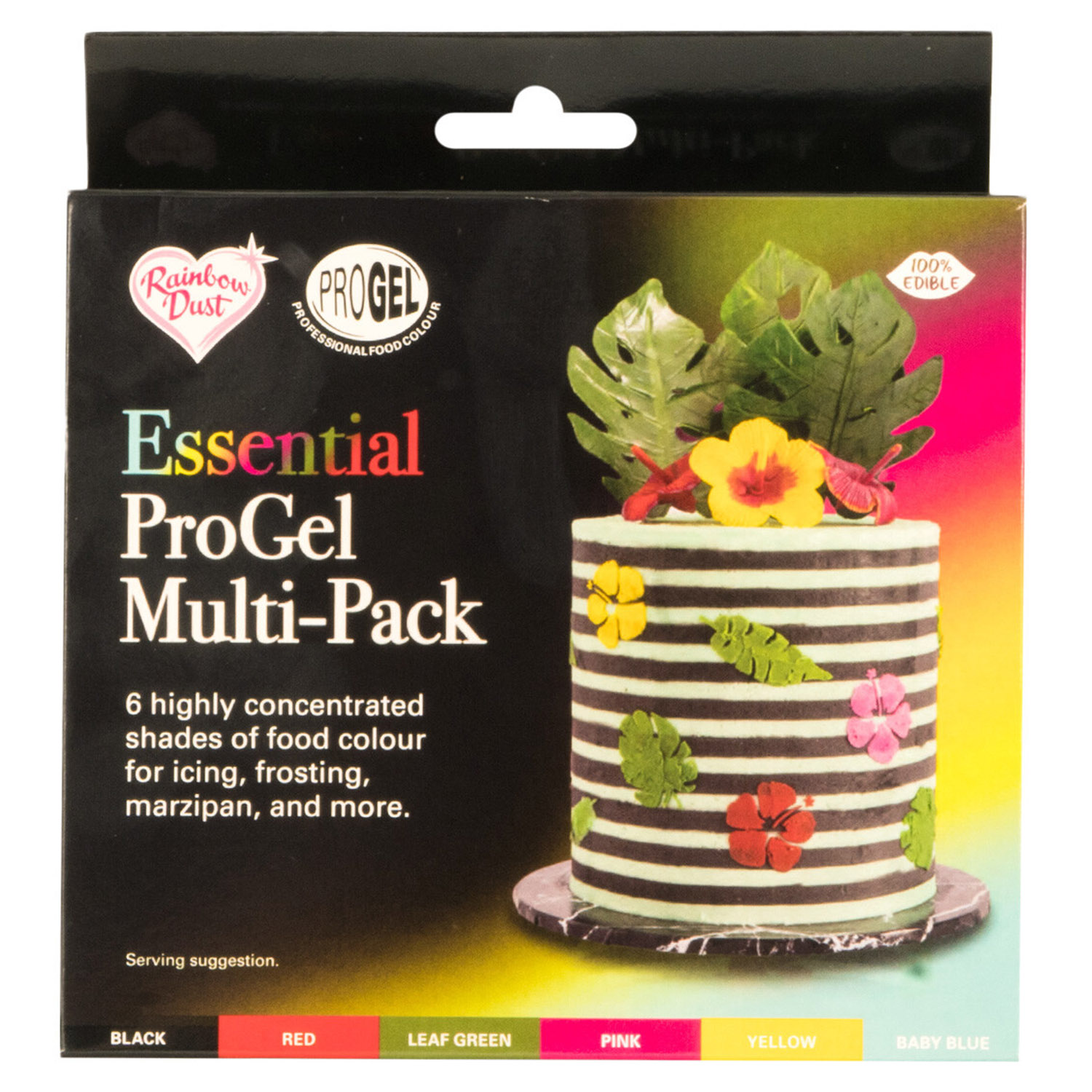 ProGel Food Colouring Essential Multipack Image