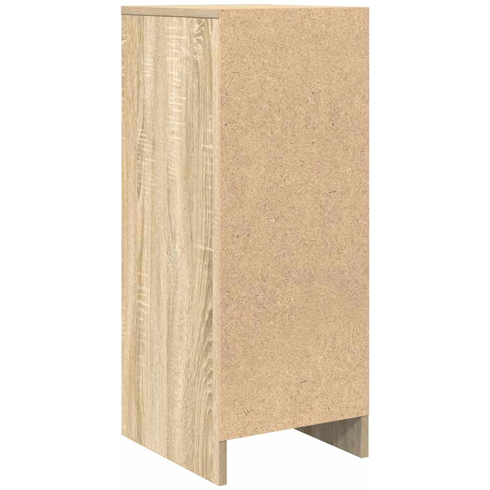 vidaXL Single Door Sonoma Oak Sideboard Image 6