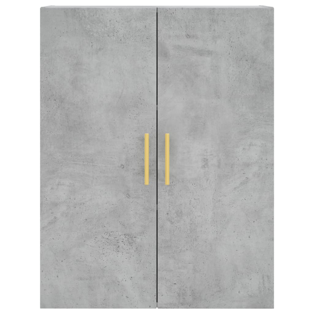 vidaXL 3 Door 3 Drawer Concrete Grey Highboard Image 6