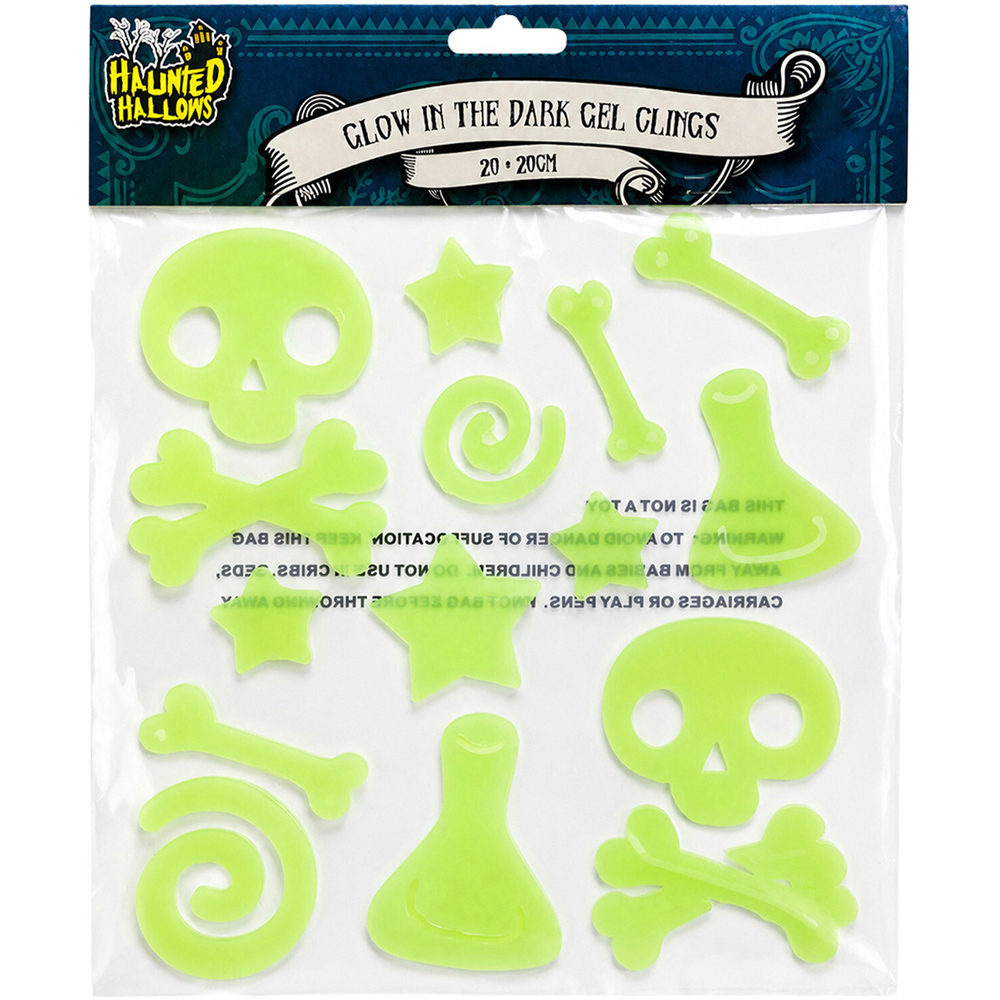 Glow in the Dark or Blood Gel Clings Pack Image 4