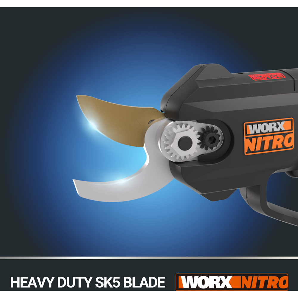 Worx Nitro WG330E.9 20V 25mm Cordless Electric Pruner Shears Image 3