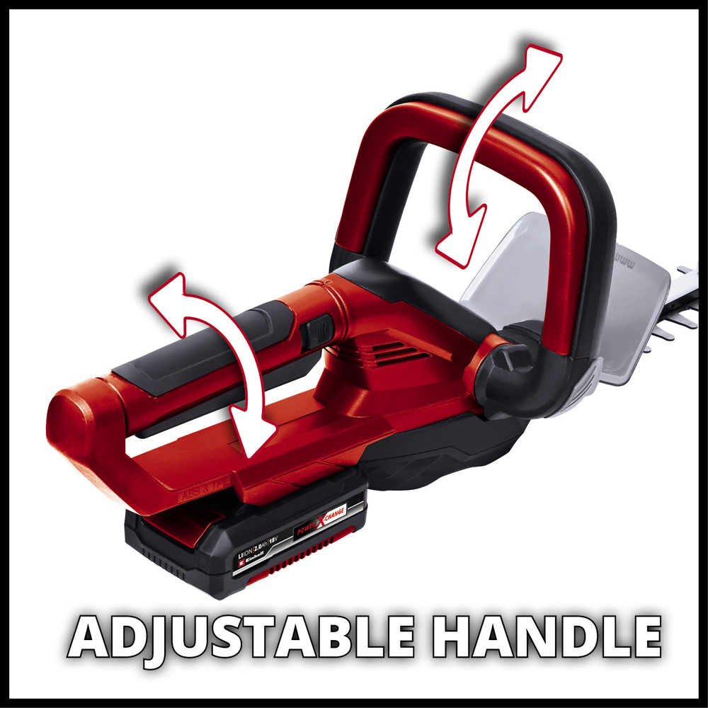 Einhell Power X-Change GC-CH 1855/1 Li Kit Cordless Hedge Trimmer Image 6