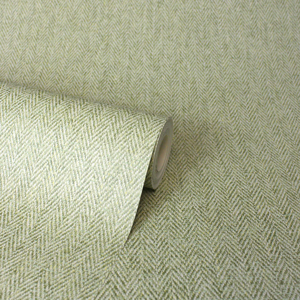 Crown Harris Texture Green Wallpaper Image 2