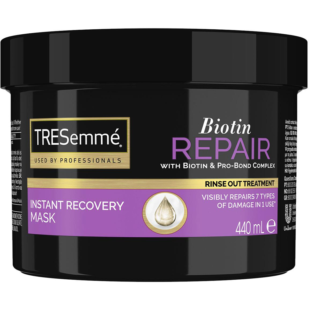 TRESemme Biotin Repair Instant Recovery Mask 440ml 3 Pack Image 2