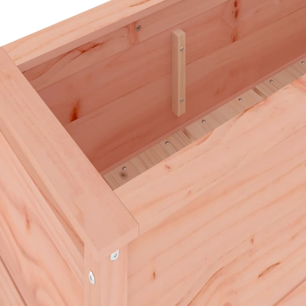 vidaXL Natural Solid Douglas Wood Raised Garden Bed 119.5 x 40 x 39cm Image 6