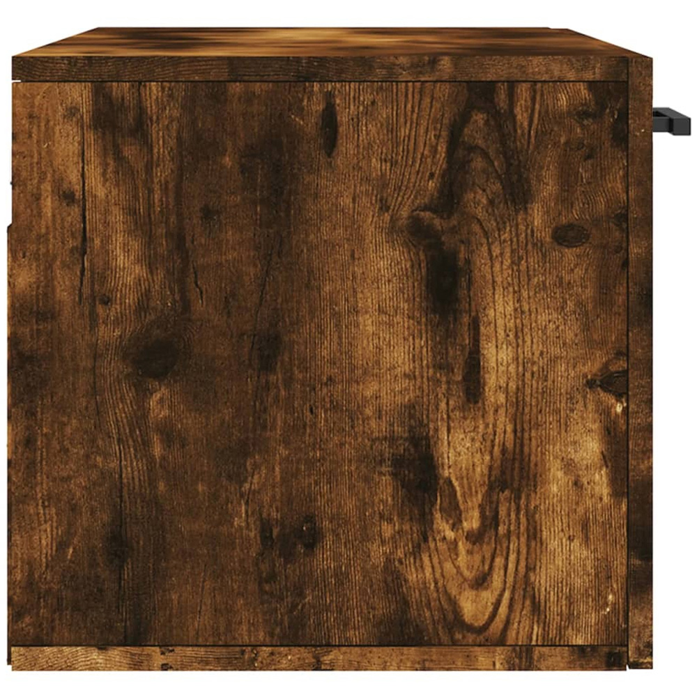 vidaXL 2 Door Smoked Oak Wall Cabinet Image 7