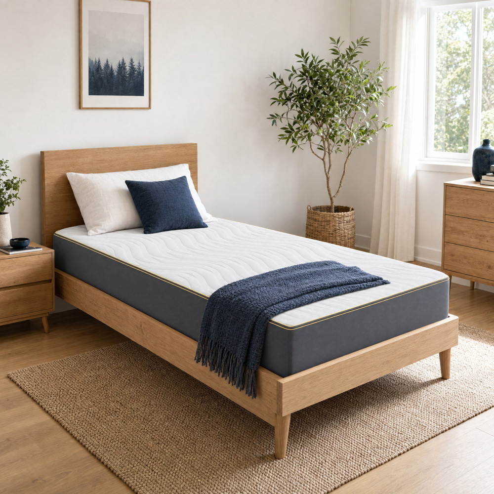 Visco Therapy Single Bliss Gel Memory Foam Mattress with Deep Sleep Pillow Image 2
