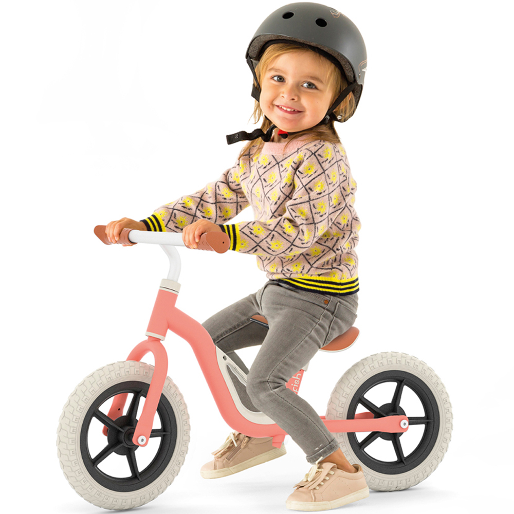 Chillafish Charlie 10 inch Flamingo Toddler Balance Bike Image 2
