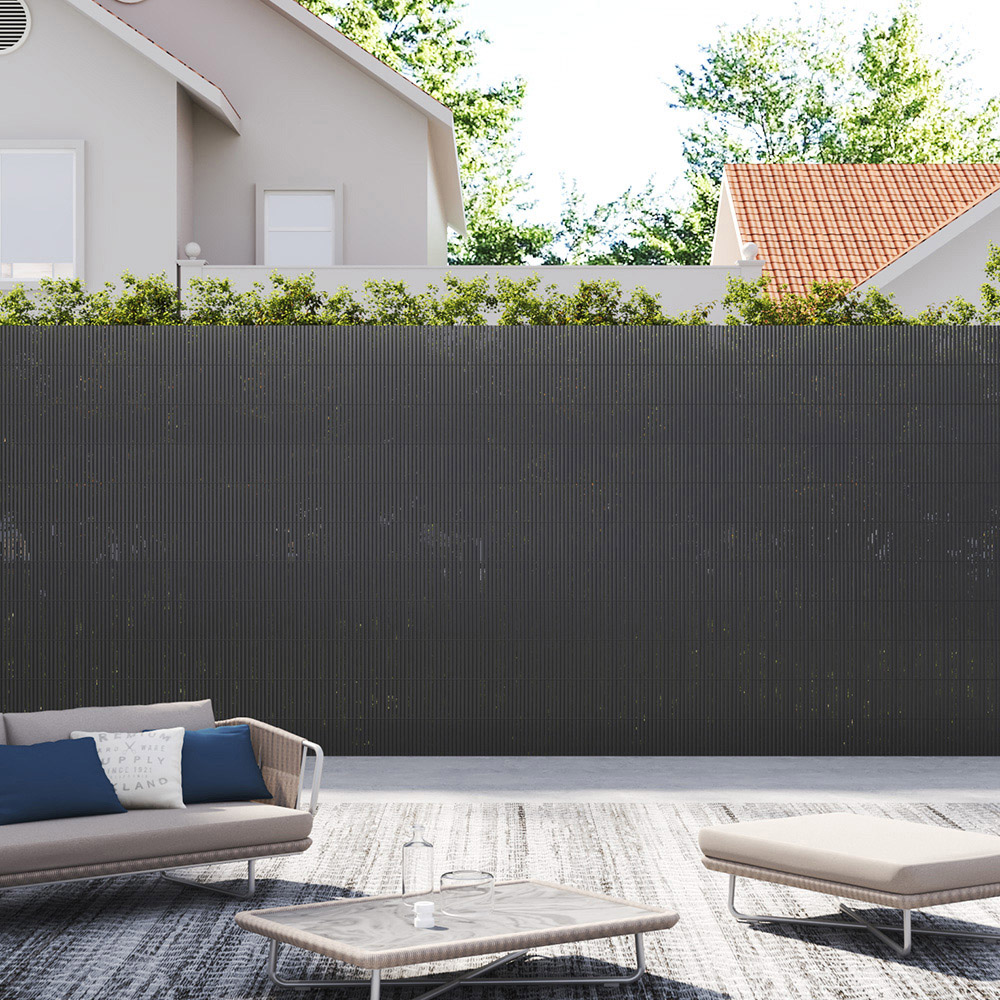 Living and Home 3 x 2m UV Resistant PVC Privacy Screen Image 1
