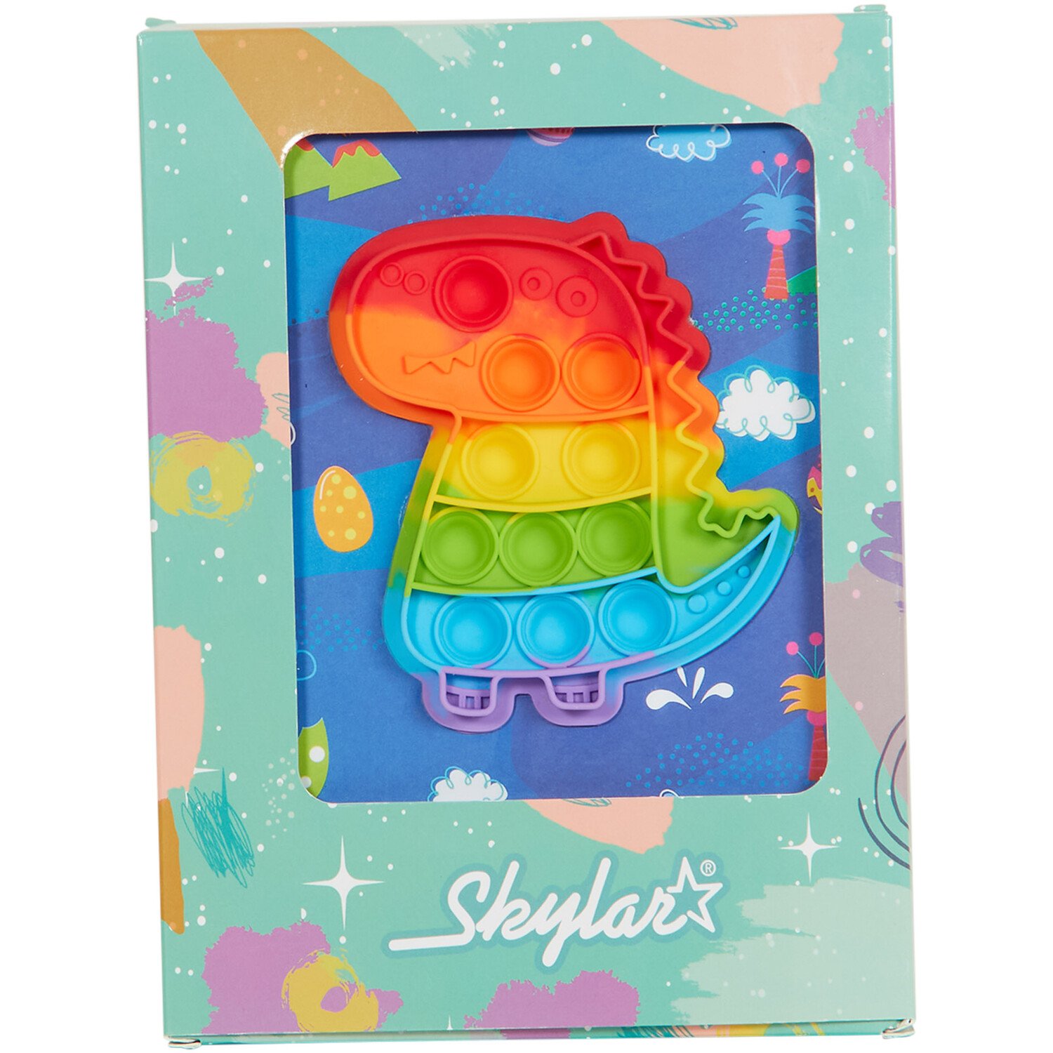 Dinosaur or Space Fidget Notebook Image 2