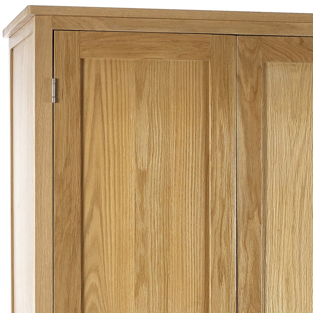 Julian Bowen Mallory 2 Door Single Drawer Combination Wardrobe Image 4