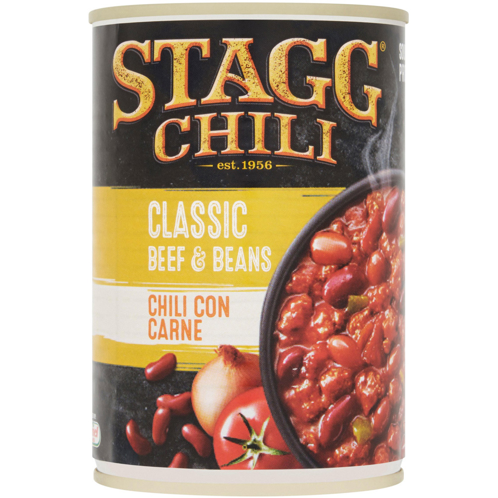 Stagg Chili Classic Beef and Beans Chili Con Carne 400g Image