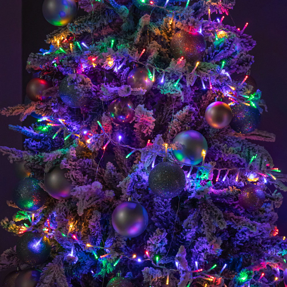 Samuel Alexander TreeBrights 750 Multicoloured LED Clear Cable Christmas String Lights 18.7m Image 4